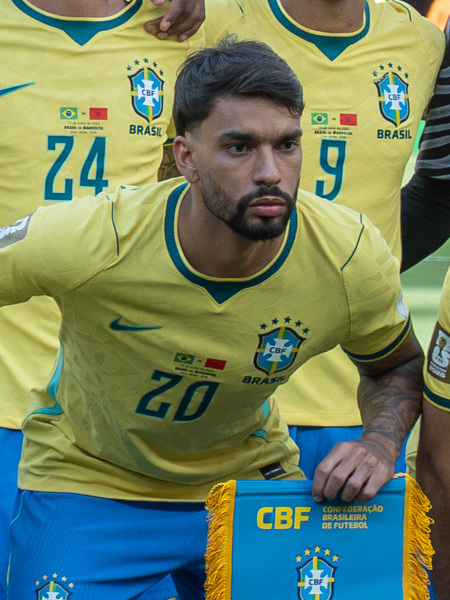 Retrato de Lucas Paquetá